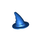 LEGO Bleu Wizard Chapeau avec une surface légèrement rugueuse (90460)
