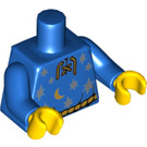 LEGO Blå Troldmand Minifig Torso (973 / 88585)