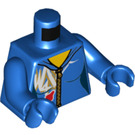 LEGO Blau Wyldstyle - Spacesuit Minifig Torso (973 / 76382)