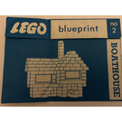 LEGO Blueprint boathouse no2