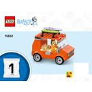 LEGO Bluey's Beach & Family Car Trip Set 11202 Instructions