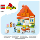 LEGO Bluey's Family House with Memory Game Set 10459 Instructions