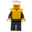 LEGO Boot Kapitein met Reddingsvest Minifiguur