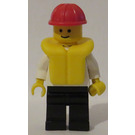 LEGO Loď Worker s Záchranná vesta Minifigurka