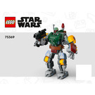 LEGO Boba Fett Mech Set 75369 Instructions