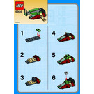 LEGO Boba Fett's Slave I Set (Kabaya) 6964-1 Instructions