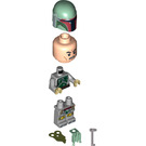 LEGO Boba Fett with Angry clone face Minifigure
