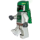 LEGO Boba Fett with Medium Stone Gray Armor and Dark Brown Helmet Markings Minifigure