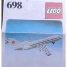 LEGO Boeing Aeroplane Set 698-1 Instructions
