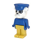 LEGO Boris Bulldog con Polizia Cappello Figura Fabuland