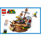 LEGO Bowser's Airship Set 71391 Instructions