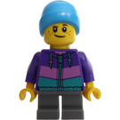 LEGO Boy in Dark Viola Giacca Minifigure