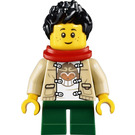 LEGO Boy dans rouge Foulard Figurine
