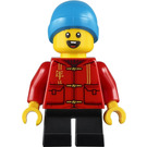 LEGO Boy i Röd Skjorta Minifigur