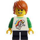 LEGO Boy dans Espacer TShirt Figurine