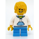 LEGO Boy in Wit Sweatshirt minifigure