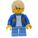 LEGO Boy Rider s Rozcuchaný Barva opálení Vlasy Minifigurka