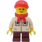 LEGO Boy Scout с червен Шапка с козирка Минифигурка