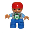 LEGO Boy med "8" Topp Duplo-figur