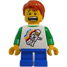 LEGO Boy met classic Ruimte minifig shirt minifiguur