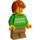 LEGO Boy with Green Top Minifigure