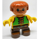 LEGO Boy with green vest Duplo Figure