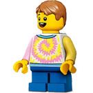 LEGO Boy met Tie-Dye Shirt minifiguur