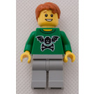 LEGO Brand Store Male, Bat Wings and Crossbones - Indianapolis Minifigure