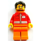 LEGO Brand Store Maschio, Post Office Bianco Envelope e Striscia, Toronto Yorkdale Minifigure