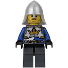 LEGO Breastplate avec couronner, Chaîne Courroie, Casque avec Neck Protector Chess Knight Figurine