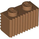 LEGO Brique 1 x 2 avec Grille (2877)