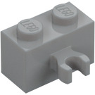 LEGO Klods 1 x 2 med Lodret Clip med åben 'O' klip (42925 / 95820)