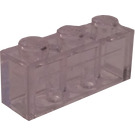 LEGO Brick 1 x 3 with Horizontal Frosted Line