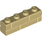 LEGO Brick 1 x 4 with Embossed Bricks (15533)