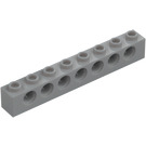 LEGO Kloss 1 x 8 med Hål (3702)