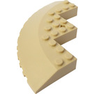 LEGO Brick 10 x 10 Round Corner with Tapered Edge (58846)