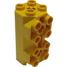 LEGO Brique 2 x 2 x 3.3 Octagonal avec Goujons latéraux (6042)