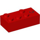 LEGO Steen 2 x 4 Braille met C "Ç" (69551)