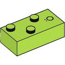 LEGO Steen 2 x 4 Braille met O "Ö" (69699)