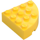 LEGO Steen 4 x 4 Rond Hoek (2577)