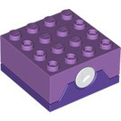 LEGO Steen 4 x 4 met Sound Button (102723)