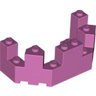 LEGO Steen 4 x 8 x 2.3 Turret Top (6066)