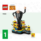 LEGO Brick-Built Gru and Minions  75582 Ohjeet