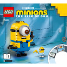 LEGO Brick-built Minions and their Lair Set 75551 Instructions