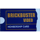 LEGO Brickbuster Video membership card (SDCC2023-7)