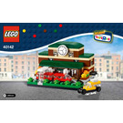 LEGO Bricktober Train Station Set 40142 Instructions