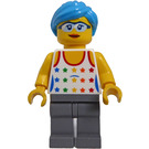 LEGO BricQ Frau mit Pferdeschwanz  Minifigur