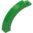 LEGO Bright Green Arch 1 x 5 x 3.3 with Curved Top (5845)