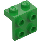 LEGO Bright Green Bracket 1 x 2 with 2 x 2 (21712 / 44728)