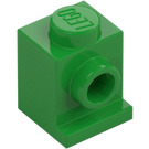 LEGO Fel groen Steen 1 x 1 met Koplamp (4070 / 30069)